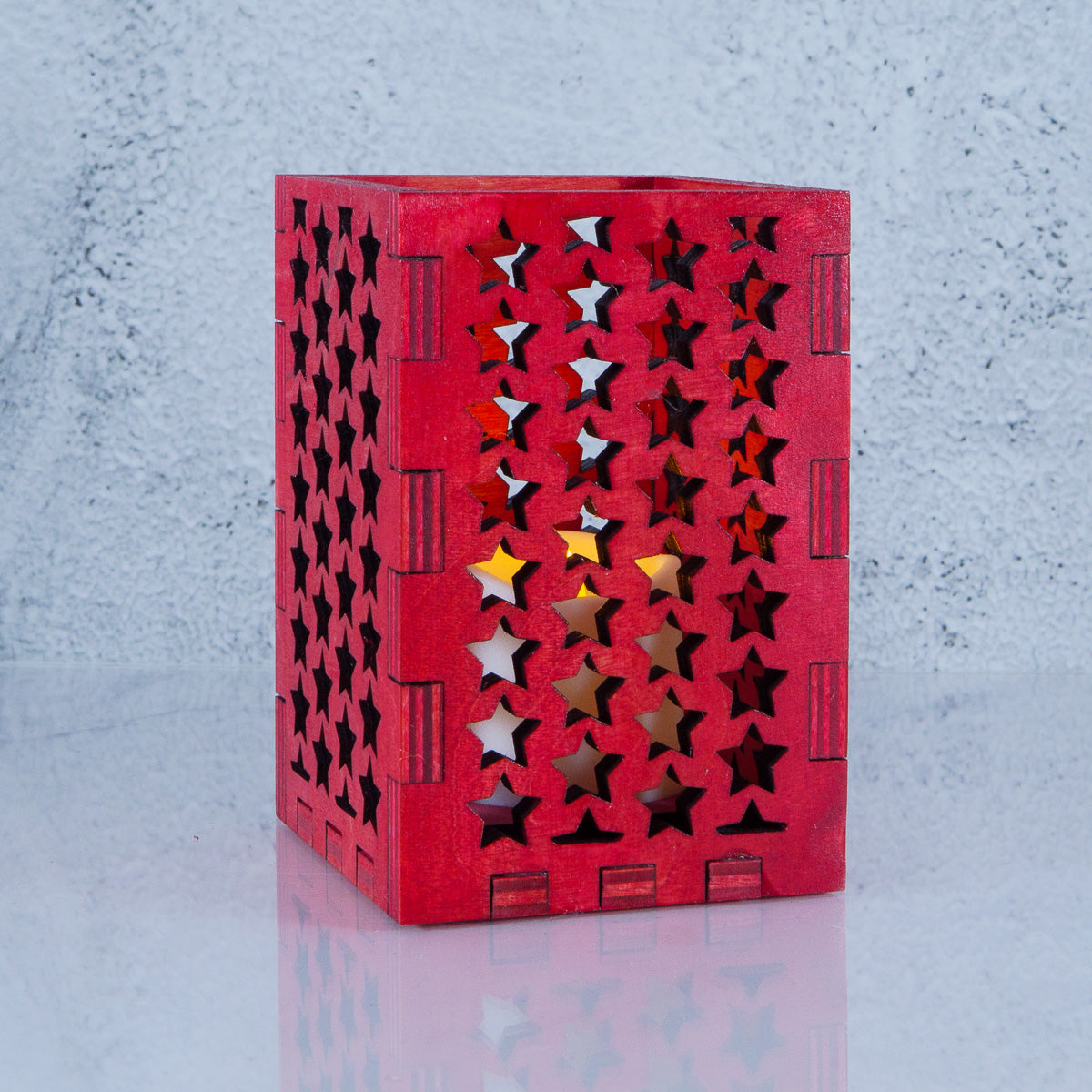 Red Candle Holder (Copy)