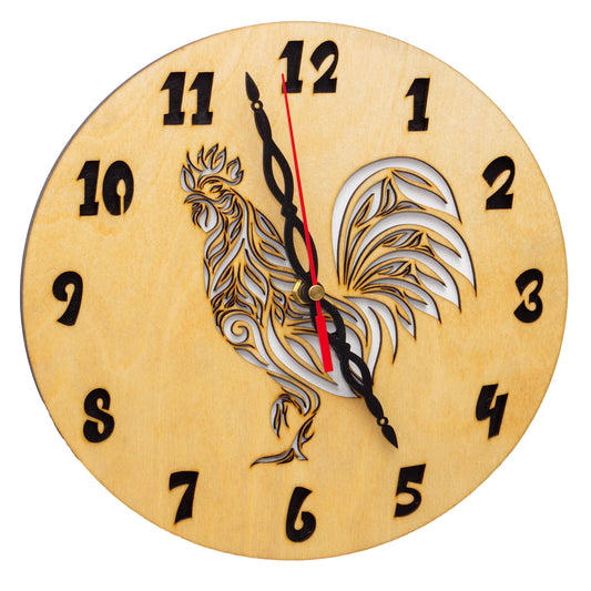 Rooster Clock