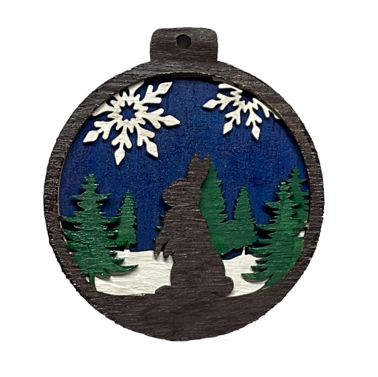 3 Layer Rabbit Ornament
