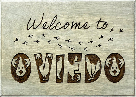 Welcome To Oviedo Sign