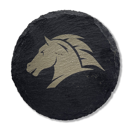 Horse Head Slate Coaster 201