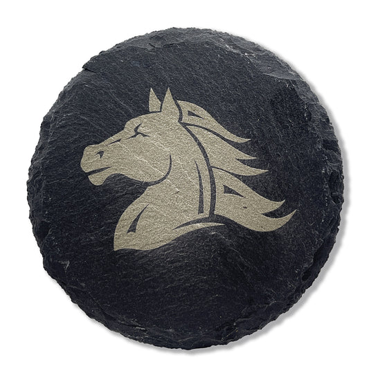 Horse Head Slate Coaster 202