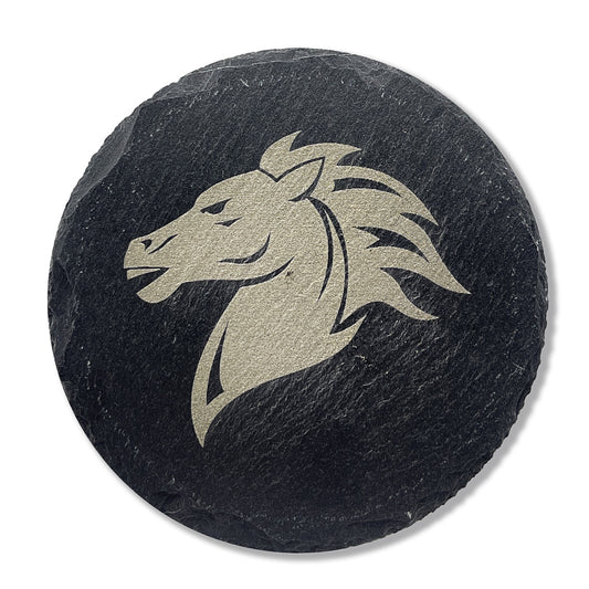 Horse Head Slate Coaster 204