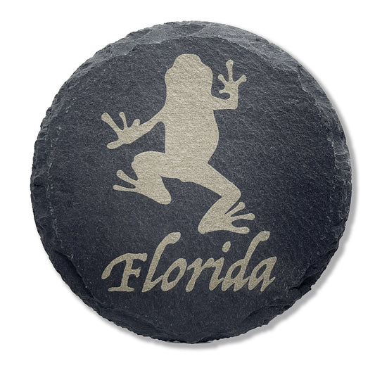 Florida Sea Turtle Slate Coaster 206