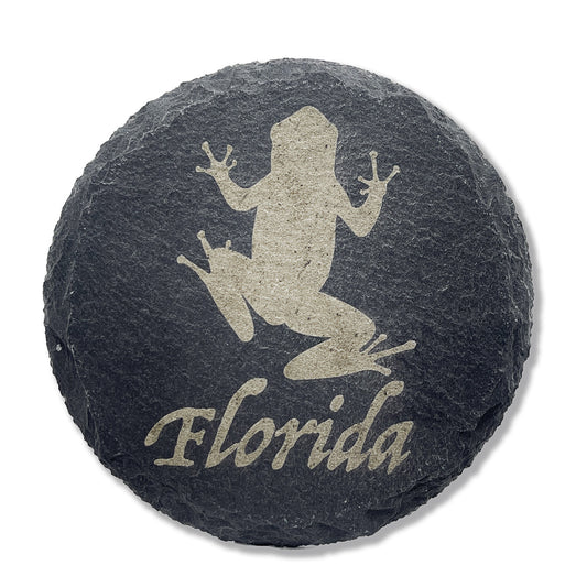 Florida Sea Turtle Slate Coaster 207