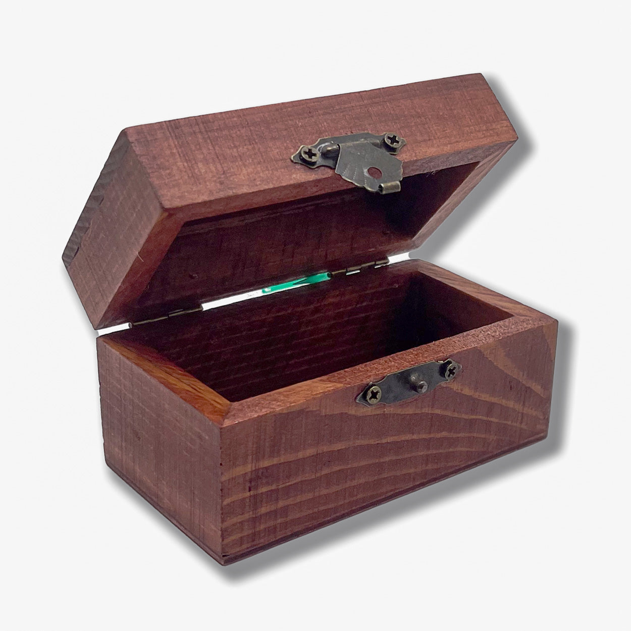 Small Keepsake Box With Deer Family