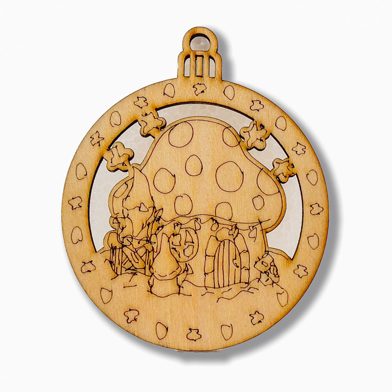 5 Gnome Ornament Set