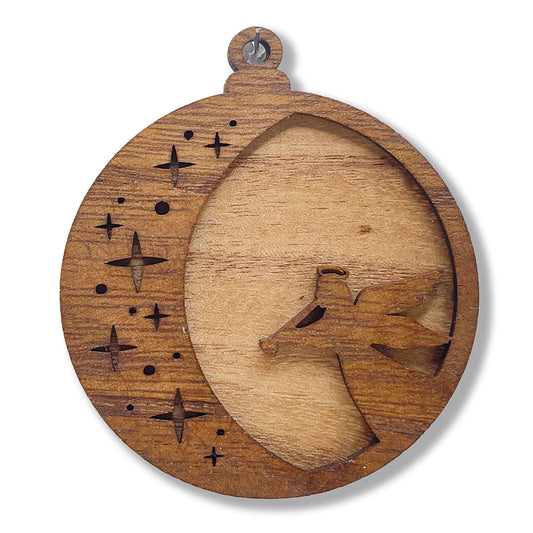 2 Layer Angel Ornament