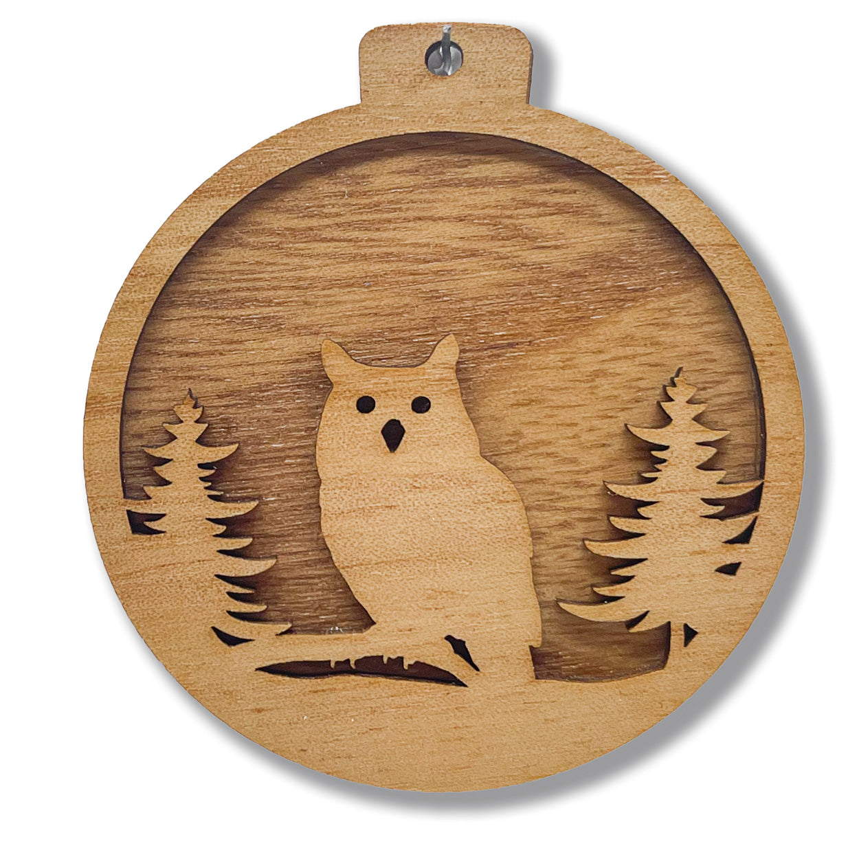 2 Layer Owl Ornament